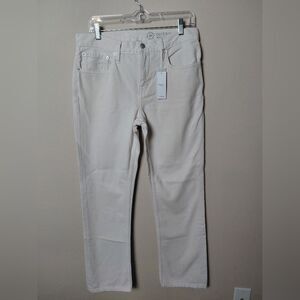 NWT Outerknown 30x30 100% Organic Cotton Men's Cream Dunes Straight Leg Jeans